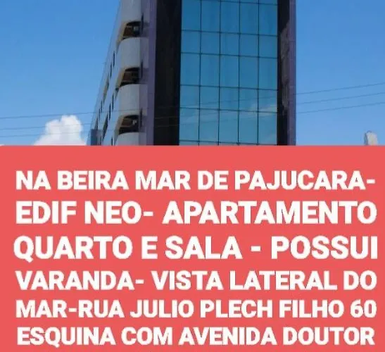 EDIFICIO NEO BEIRA MAR DE PAJUCARA APARTAMENTO COM VISTA AO MAR andar 6 do predio O CONSUMO ELETRICO É PAGO NO CKECK-OUT
